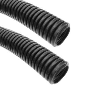 Tubo corrugado negro nylon